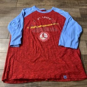 Mens cardinals baseball tee